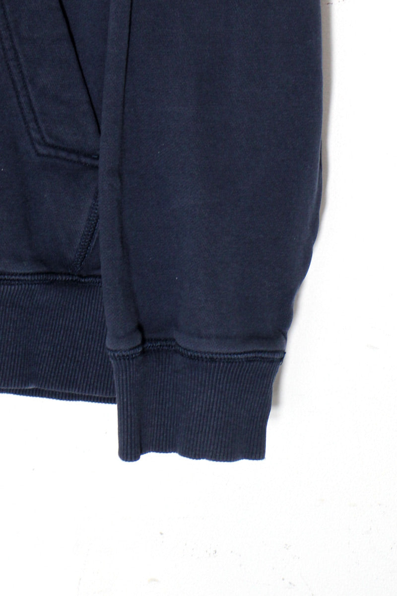 ONE POINT HOODIE SWEATSHIRT / BLACK [SIZE: XXL USED]