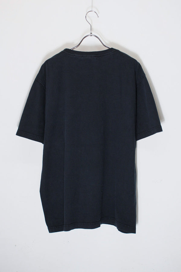 03'S S/S 100YEARS PRINT T-SHIRT / BLACK [SIZE: L USED]