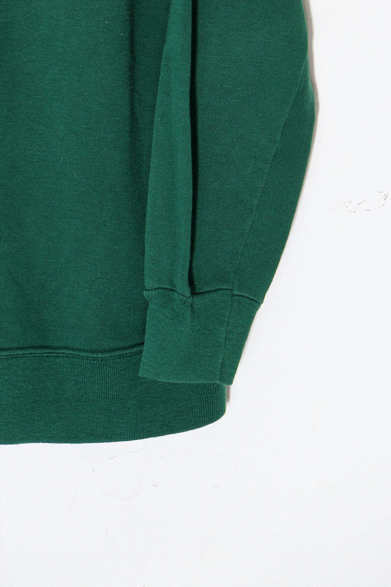 MADE IN USA 80'S DARTMOUTH PRINT SWEATSHIRT / GREEN [SIZE: XL USED]
