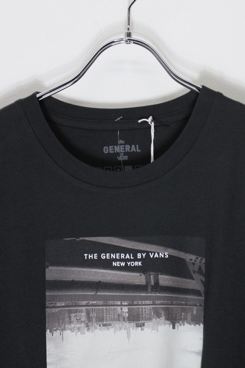 THE GENERAL BY VANS T-SHIRT / BLACK [日本未発売モデル] [SIZE: L NEW]