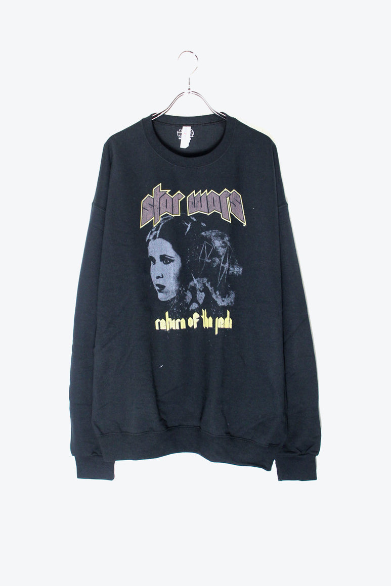 RETURN OF THE JEDI CREW NECK SWEATSHIRT / BLACK [NEW] [日本未発売モデル]