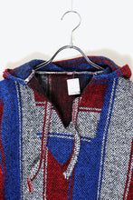 画像をギャラリービューアに読み込む, NY GIANTS EMBROIDERY MEXCICAN HOODIE  / RED / BLUE / WHITE [SIZE: L USED]
