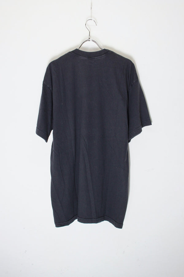 S/S PLANET HOLLYWOOD CANCUN LOGO PRINT T-SHIRT / BLACK [SIZE: XL USED]