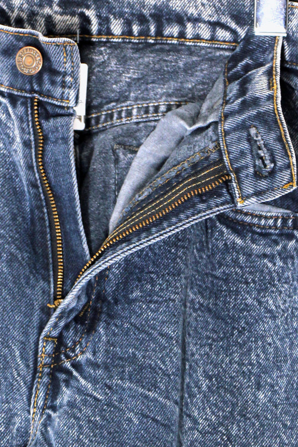 MADE IN USA 97'S 505 DENIM PANTS / WASHED BLACK [SIZE: W31L34 USED]
