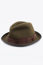 画像をギャラリービューアに読み込む, MADE IN ITALY 60&#39;S OR 70&#39;S WOOL HAT / MOCA [SIZE:ONE SIZE USED]
