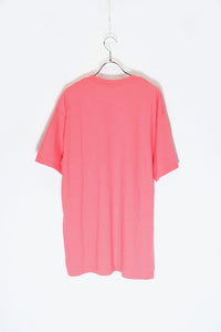 S/S FUCKING AWESOME PRINT T-SHIRT / PINK [SIZE: L USED]