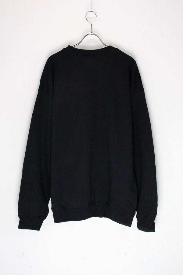 HIGHWAY TO HELL POSTER CREW NECK SWEAT SHIRT / BLACK [NEW] [Not released in Japan]