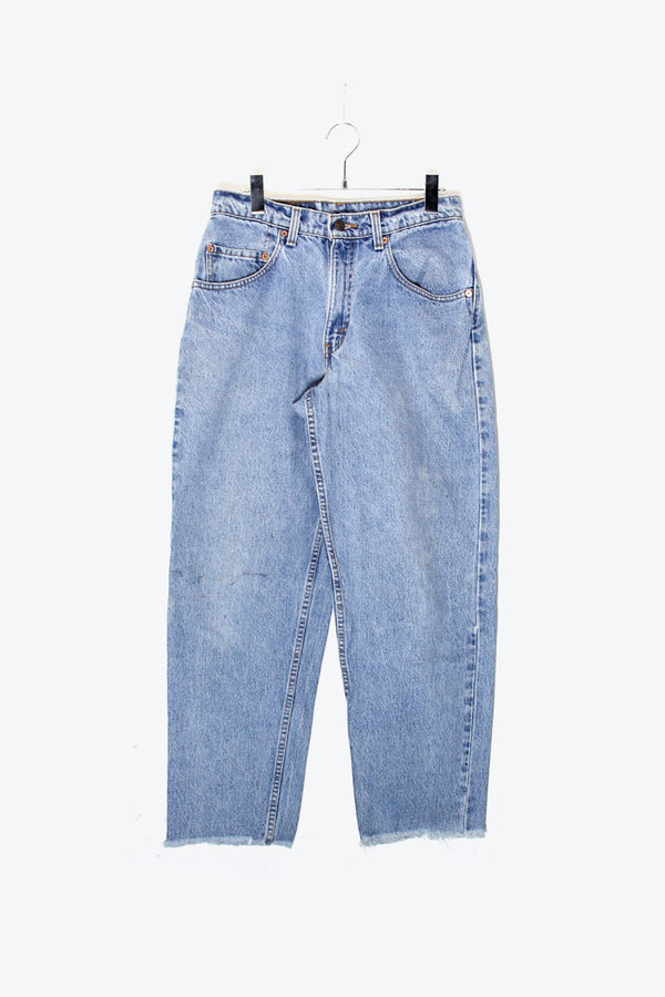 MADE IN USA 90'S 560 LOOSE FIT DENIM PANTS / INDIGO [SIZE: W31L32 USED]