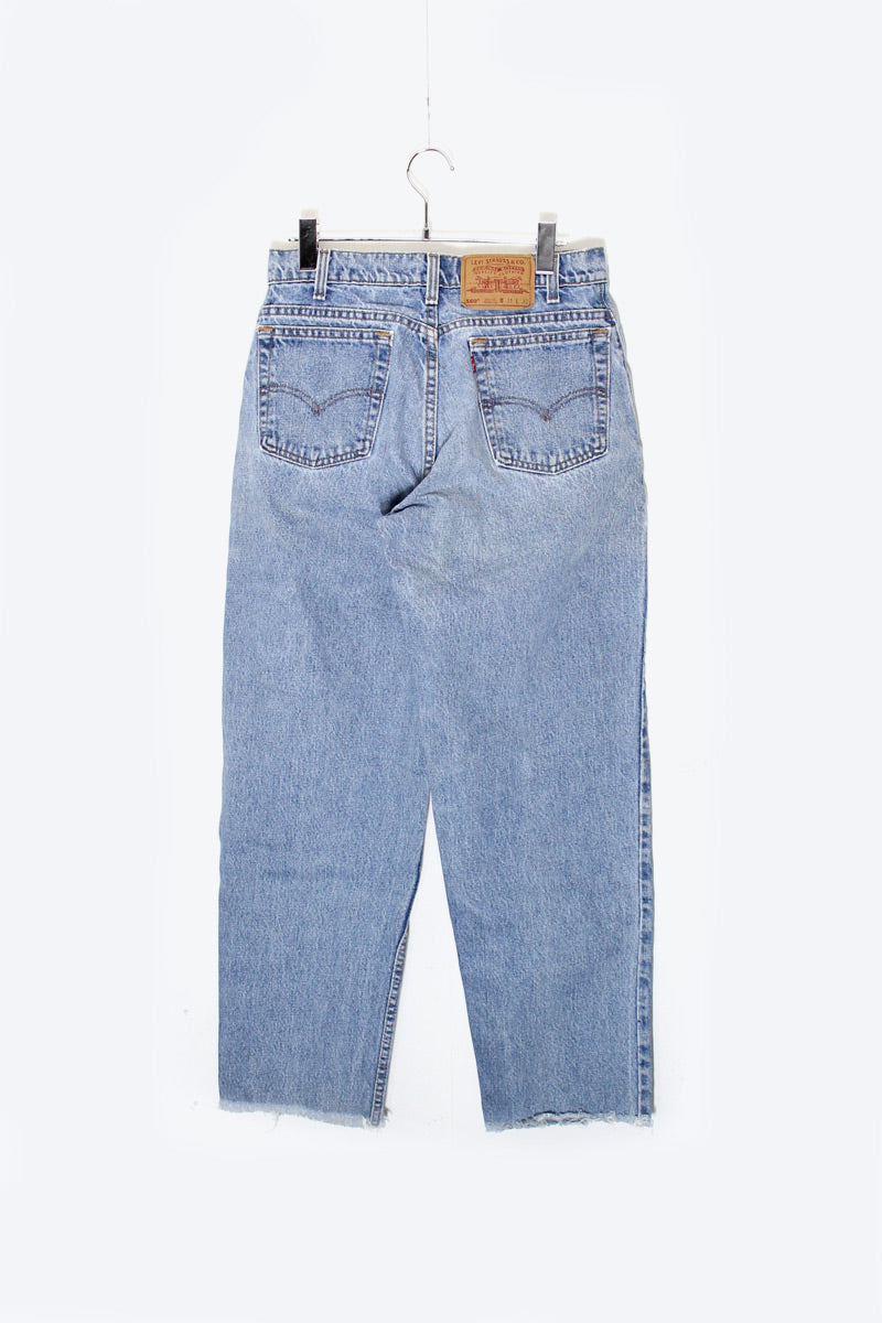 MADE IN USA 90'S 560 LOOSE FIT DENIM PANTS / INDIGO [SIZE: W31L32 USED]
