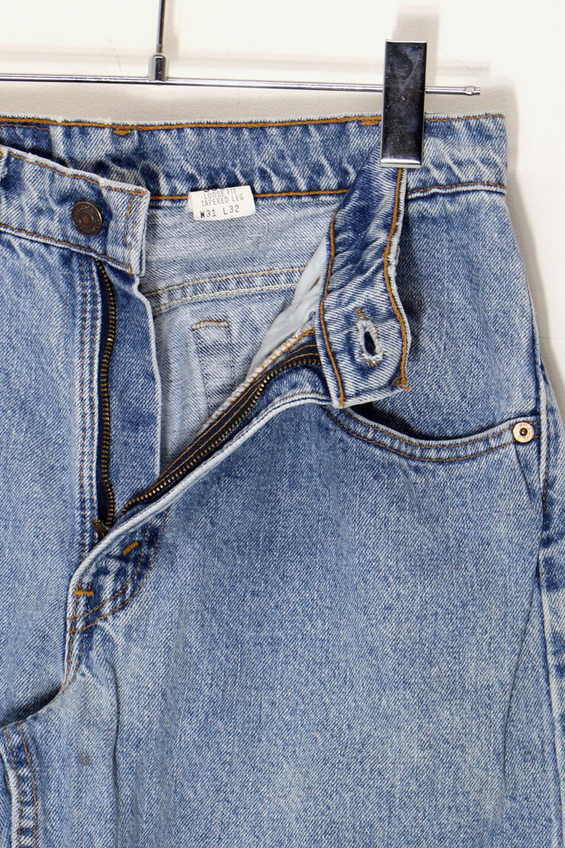 MADE IN USA 90'S 560 LOOSE FIT DENIM PANTS / INDIGO [SIZE: W31L32 USED]