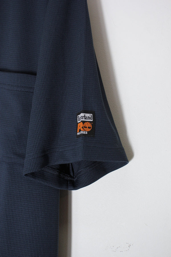 S/S POCKET MESH T-SHIRT / NAVY [SIZE: L USED]