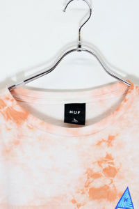 MADE IN MEXICO L/S BACK PRINT TIE DYE T-SHIRT / PINK [SIZE: L USED]