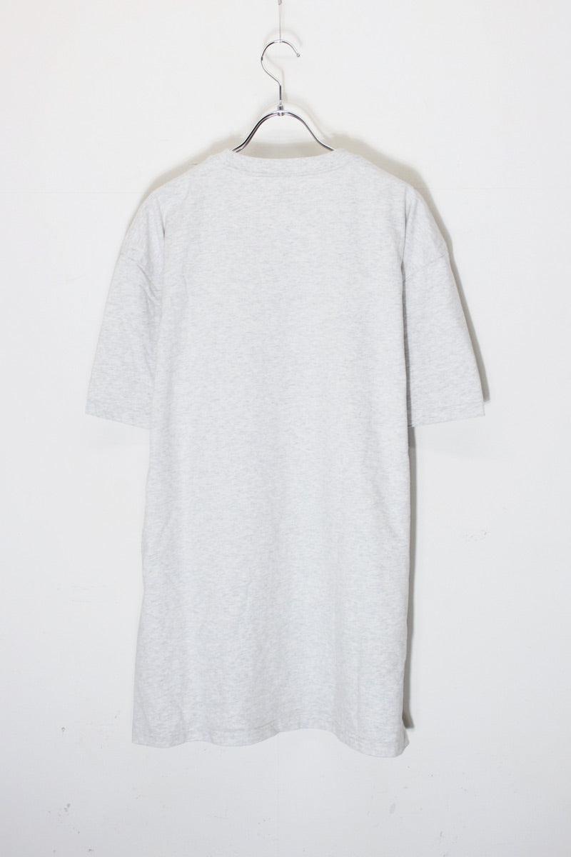 ONE POINT T-SHIRT / GREY [SIZE: XL USED]