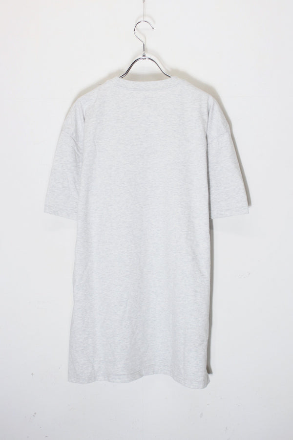 ONE POINT T-SHIRT / GREY [SIZE: XL USED]