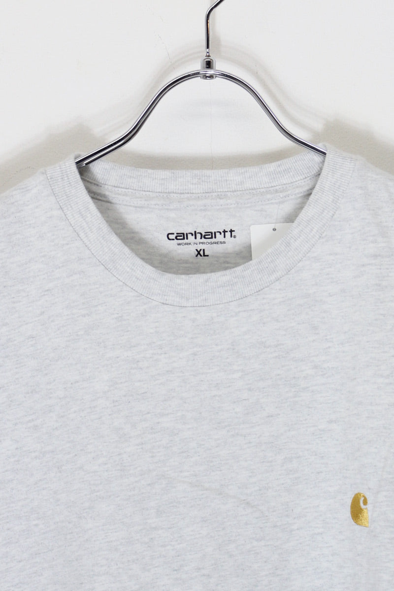 ONE POINT T-SHIRT / GREY [SIZE: XL USED]