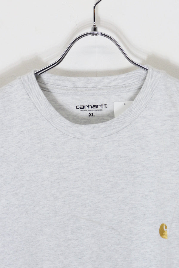 ONE POINT T-SHIRT / GREY [SIZE: XL USED]