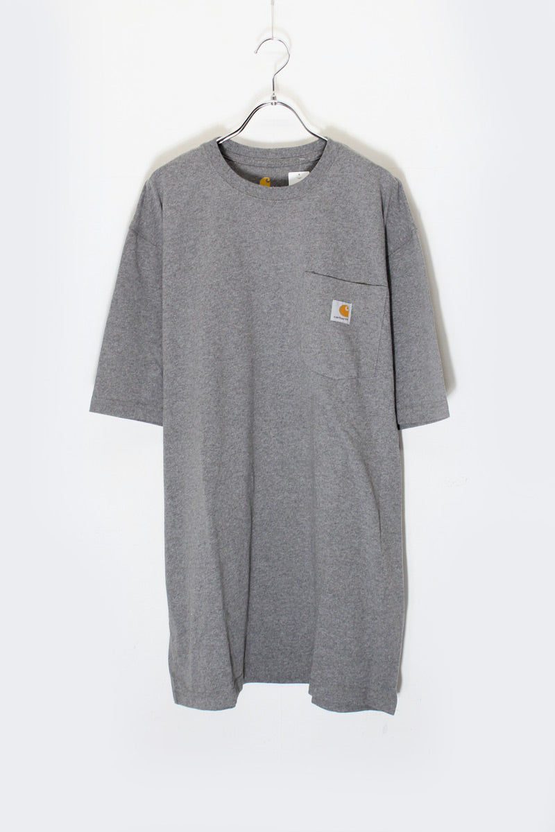 S/S POCKET T-SHIRT / GREY [USA Product] [SIZE: L USED]