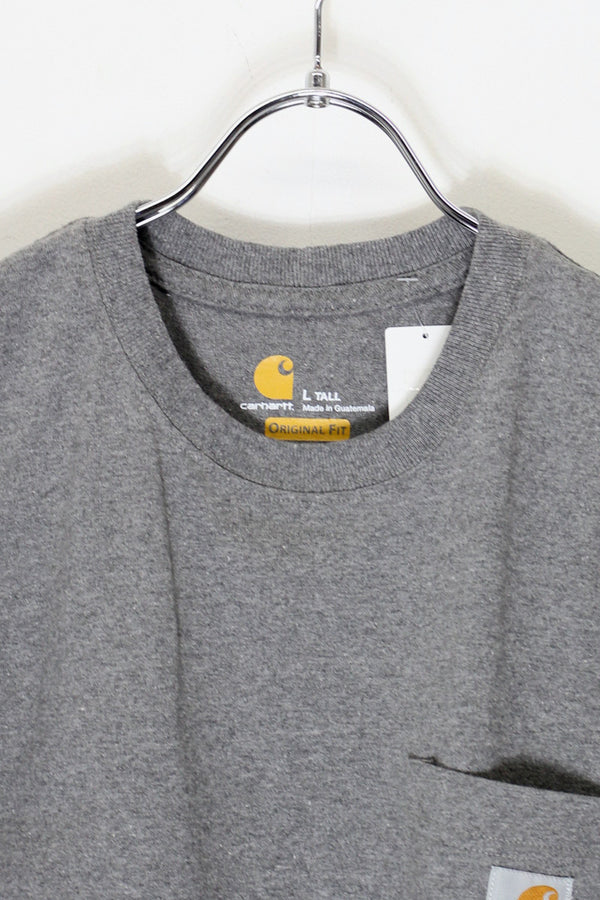 S/S POCKET T-SHIRT / GREY [USA Product] [SIZE: L USED]