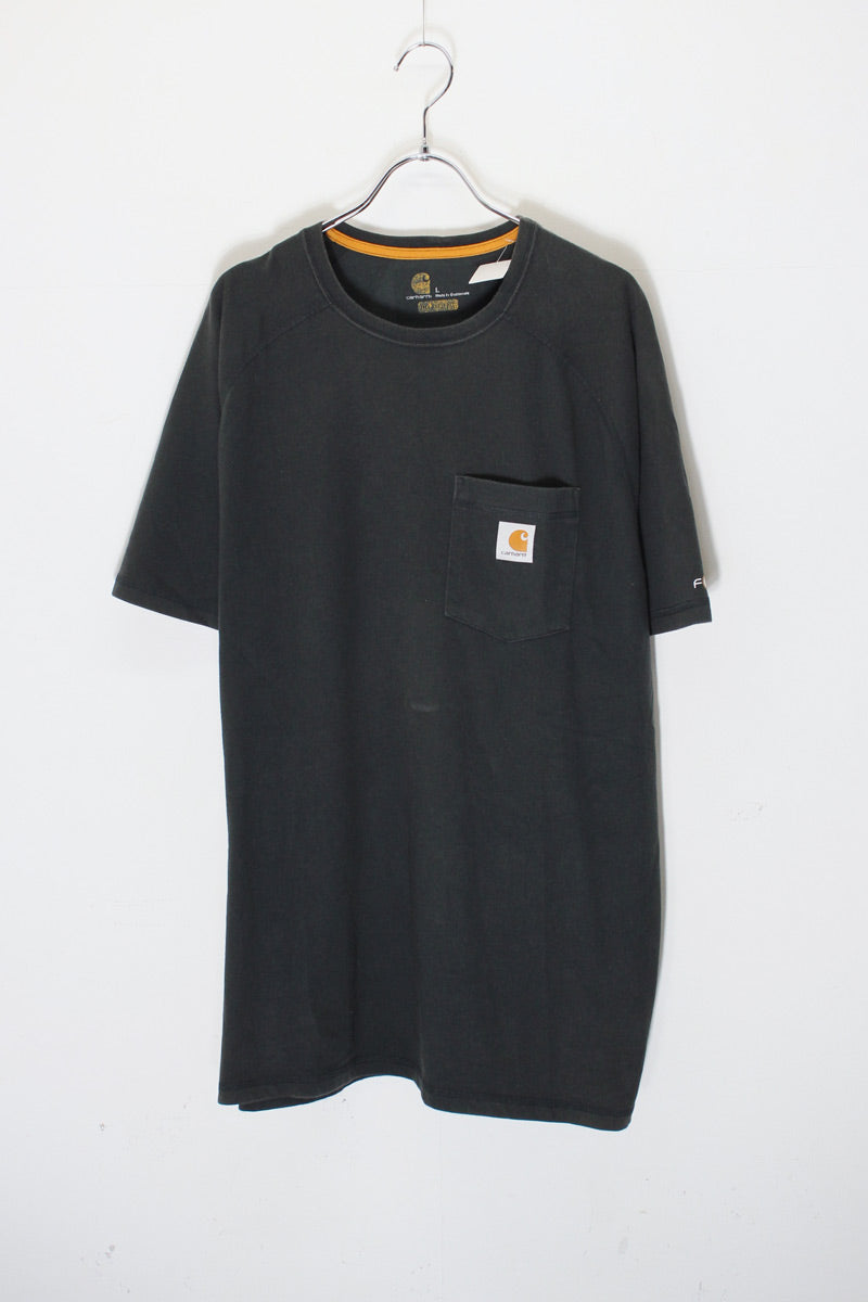 S/S POCKET T-SHIRT / BLACK [SIZE: L USED]