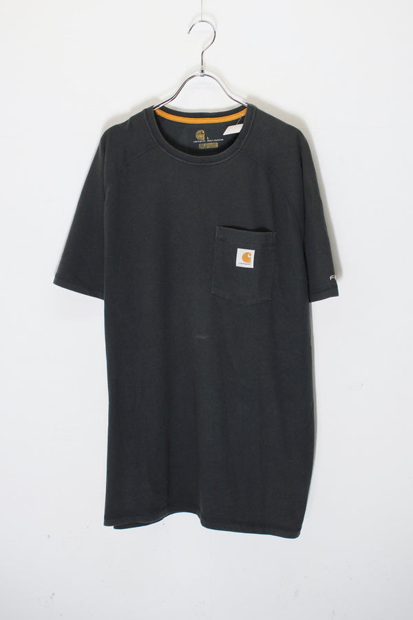 S/S POCKET T-SHIRT / BLACK [SIZE: L USED]