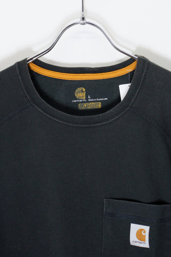 S/S POCKET T-SHIRT / BLACK [SIZE: L USED]