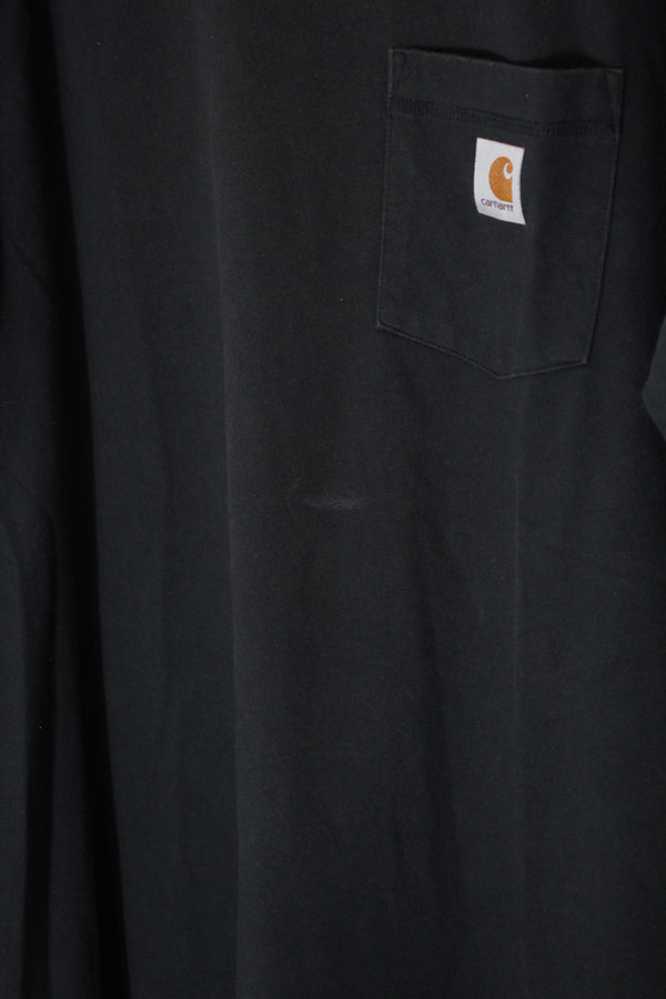 S/S POCKET T-SHIRT / BLACK [SIZE: L USED]