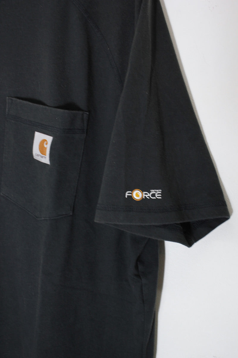 S/S POCKET T-SHIRT / BLACK [SIZE: L USED]