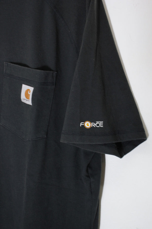 S/S POCKET T-SHIRT / BLACK [SIZE: L USED]