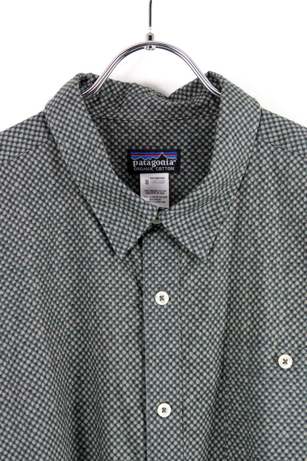 S/S ORGANIC COTTON SHIRT / BLACK [SIZE: XL USED]