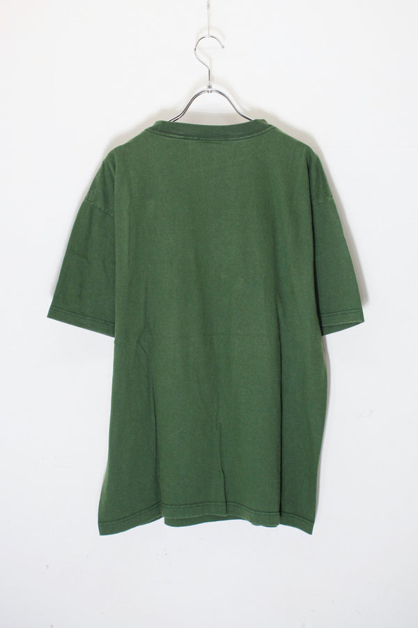 97'S S/S SUPER BOWL PACKERS PRINT T-SHIRT / GREEN [SIZE: XL USED]