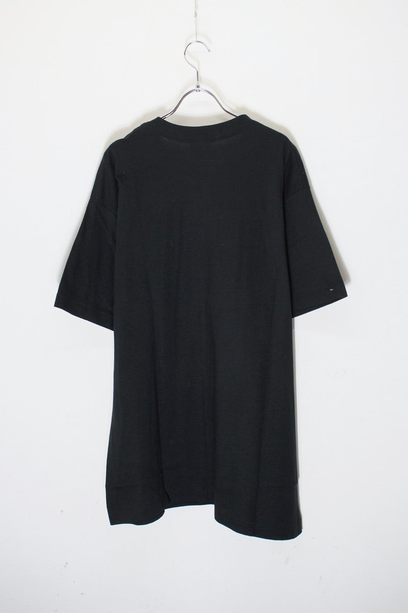MADE IN USA 97'S S/S SUPER BOWL T-SHIRT / BLACK [SIZE: L DEADSTOCK/NOS]