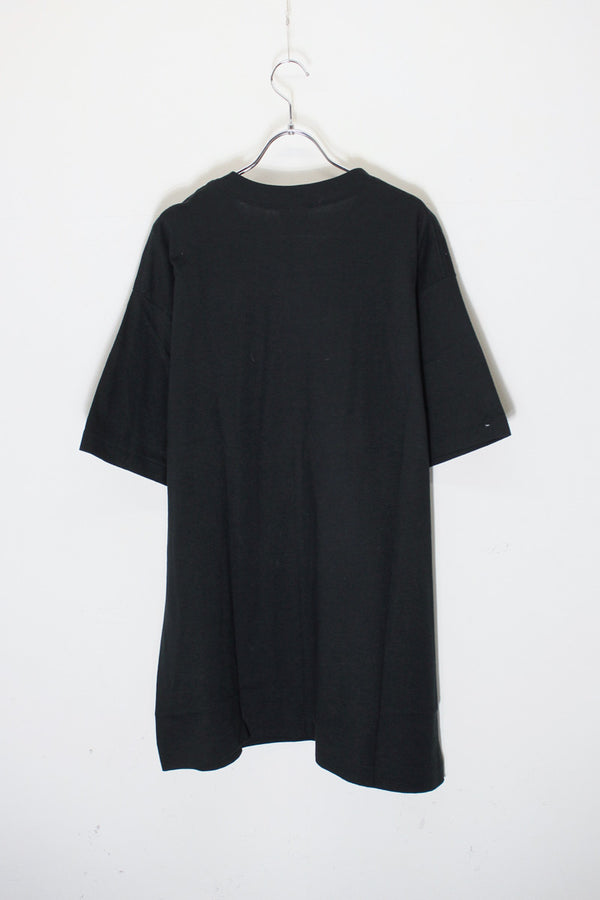 MADE IN USA 97'S S/S SUPER BOWL T-SHIRT / BLACK [SIZE: L DEADSTOCK/NOS]