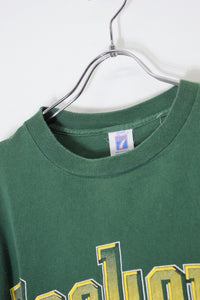 MADE IN USA 90'S NFL GREEN BAY PACKERS T-SHIRT / GREEN [SIZE: L USED]