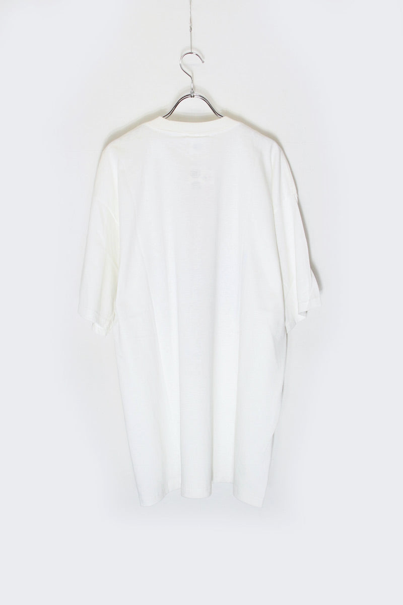 MADE IN USA 95'S S/S SUPER BOWL PRINT T-SHIRT / WHITE [SIZE: XL DEADSTOCK/NOS]
