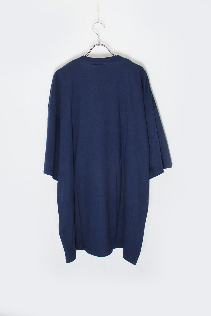 NOTRE DAME T-SHIRT / NAVY/MUSTARD [SIZE: XXL DEADSTOCK/NOS]