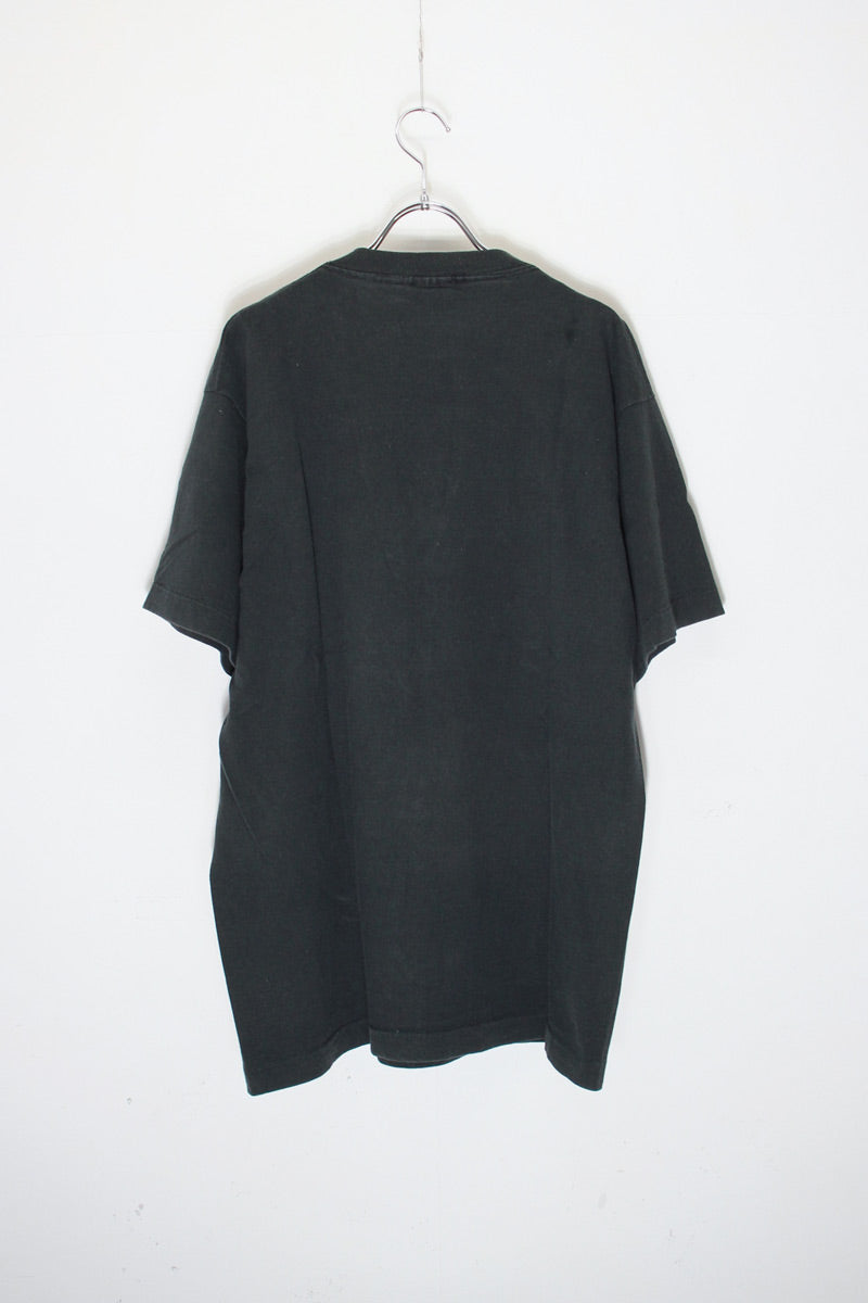 MADE IN USA 90'S S/S MLB CREIGHTON T-SHIRT / BLACK [SIZE: XL USED]