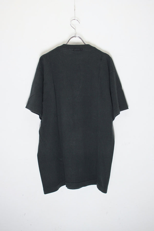 MADE IN USA 90'S S/S MLB CREIGHTON T-SHIRT / BLACK [SIZE: XL USED]