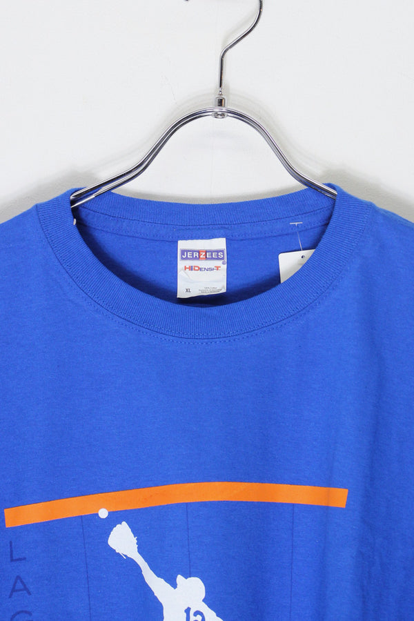 S/S MBL NY METS T-SHIRT / BLUE [SIZE: XL USED]