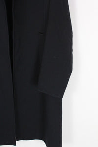 MADE IN ITALY WOOL LONG COAT / BLACK [SIZE: 34(M相当) USED]