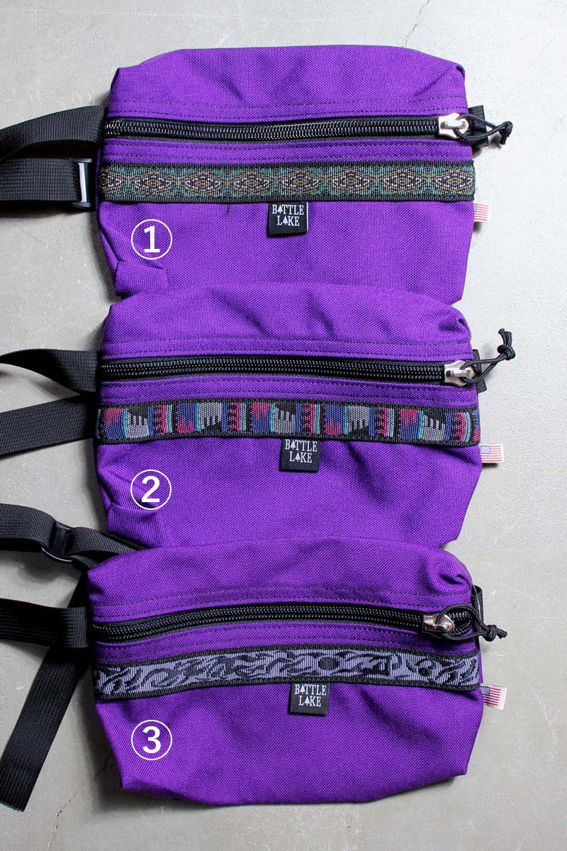 FANNY PACK / PURPLE [ONE SIZE NEW]